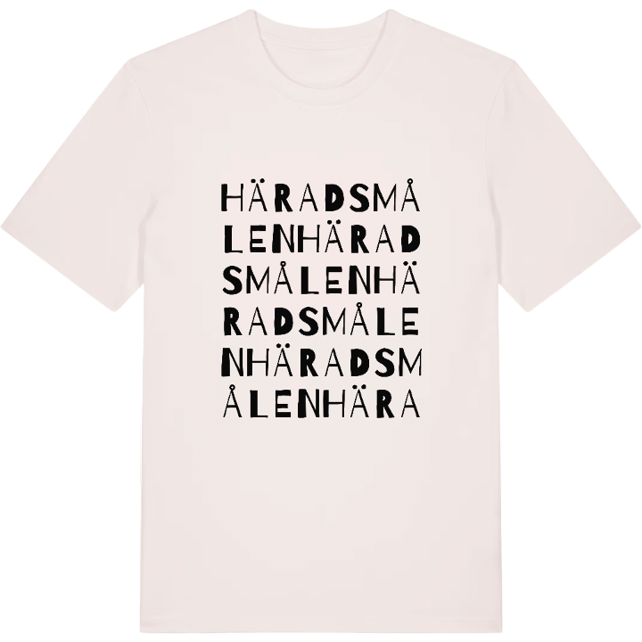 Häradsmålen ordlek t-shirt – t-shirt från PinShirt