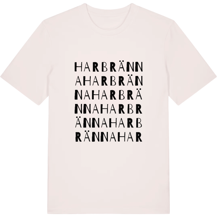Harbränna ordlek t-shirt – t-shirt från PinShirt