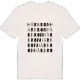 Hårbron ordlek t-shirt