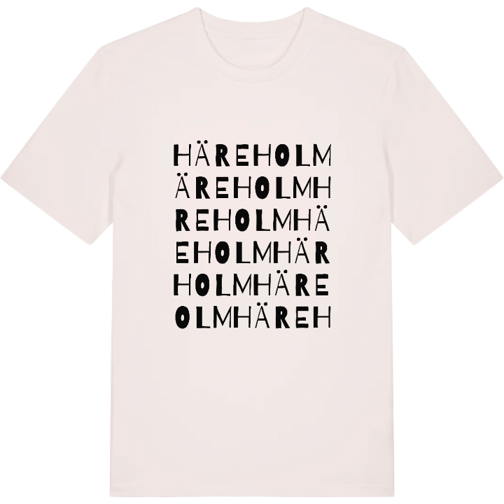 Häreholm ordlek t-shirt – t-shirt från PinShirt