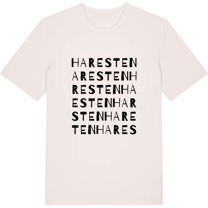 Haresten ordlek t-shirt – t-shirt från PinShirt