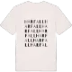 Harfall ordlek t-shirt