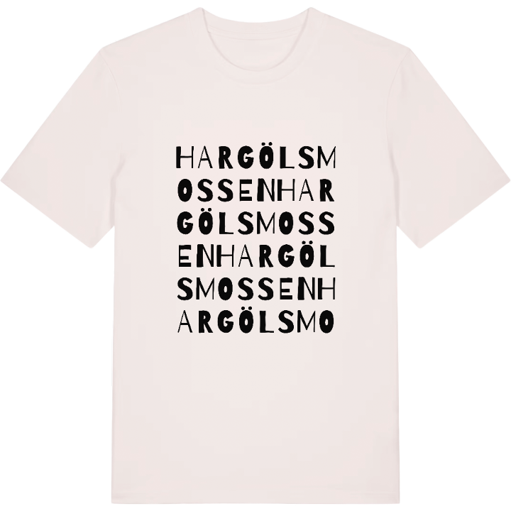 Hargölsmossen ordlek t-shirt – t-shirt från PinShirt