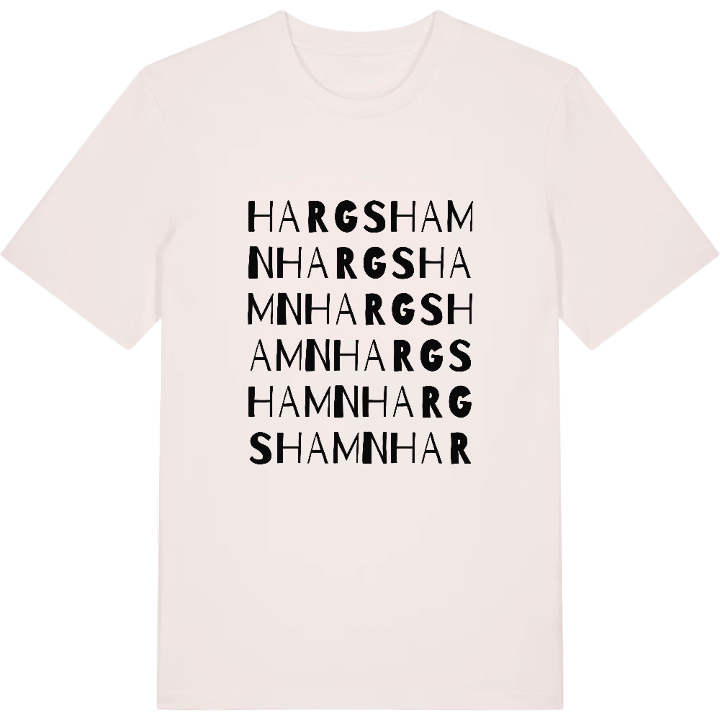 Hargshamn ordlek t-shirt – t-shirt från PinShirt