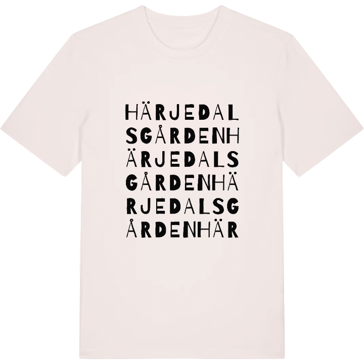 Härjedalsgården ordlek t-shirt – t-shirt från PinShirt