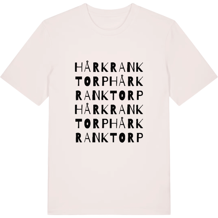Hårkranktorp ordlek t-shirt – t-shirt från PinShirt