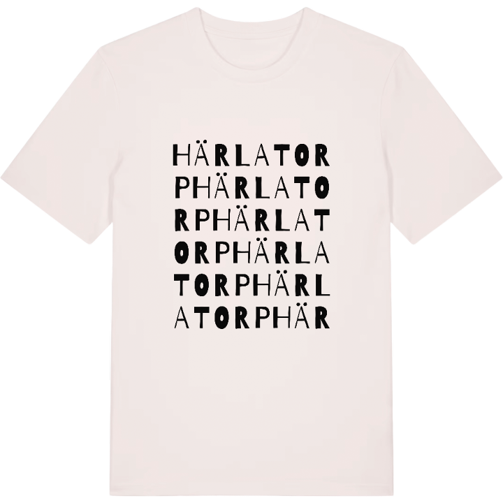 Härlatorp ordlek t-shirt – t-shirt från PinShirt