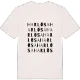 Harlösa ordlek t-shirt