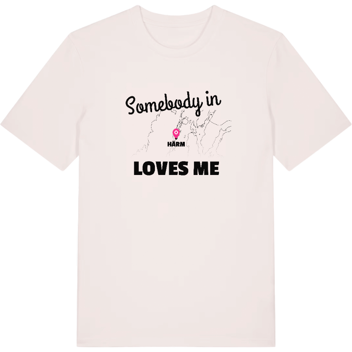 Någon i Härm älskar mig t-shirt – t-shirt från PinShirt