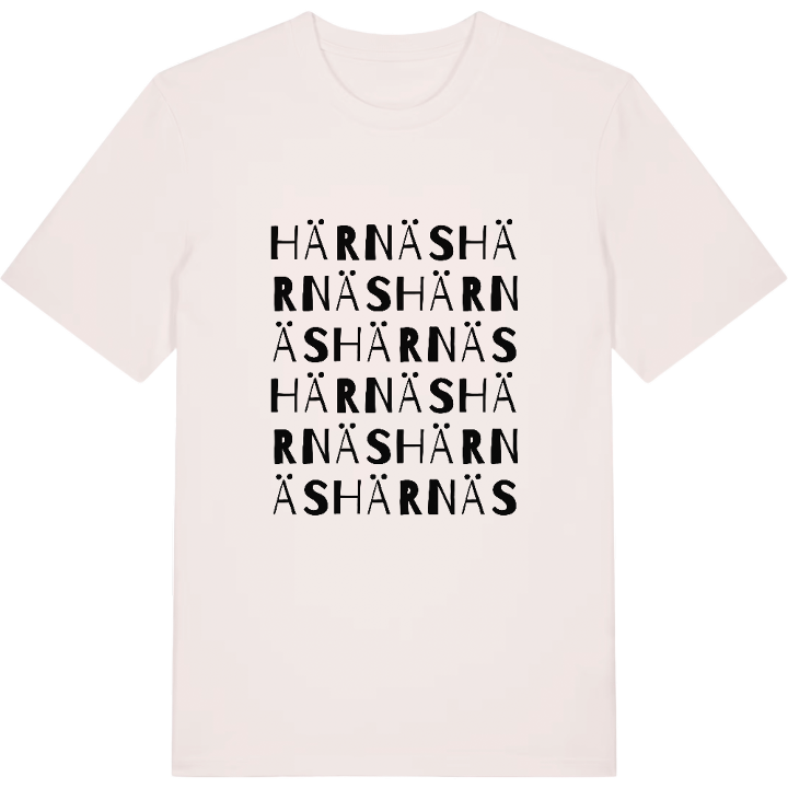 Härnäs ordlek t-shirt – t-shirt från PinShirt