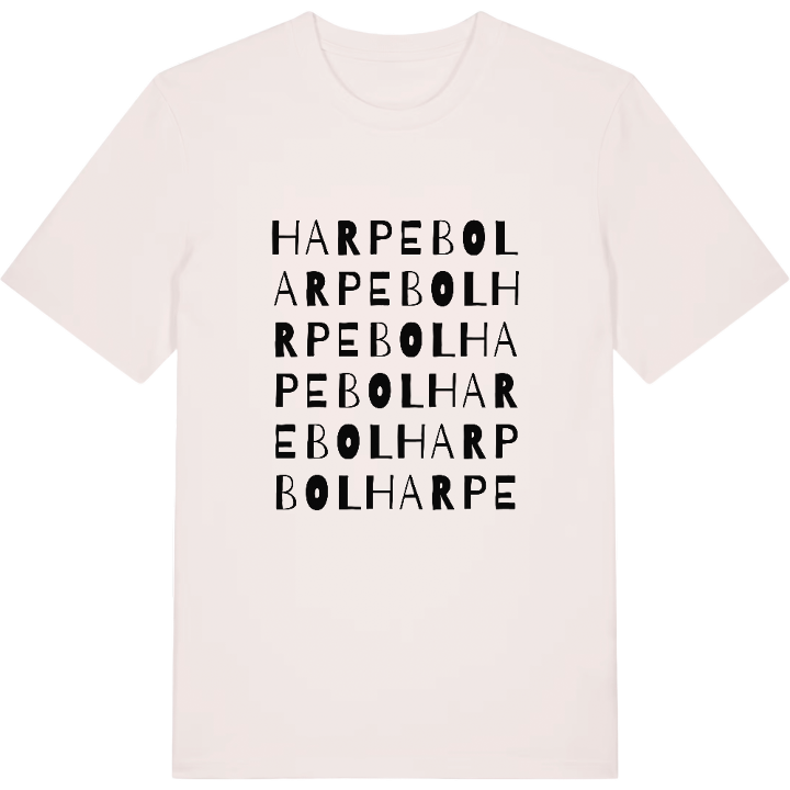 Harpebol ordlek t-shirt – t-shirt från PinShirt