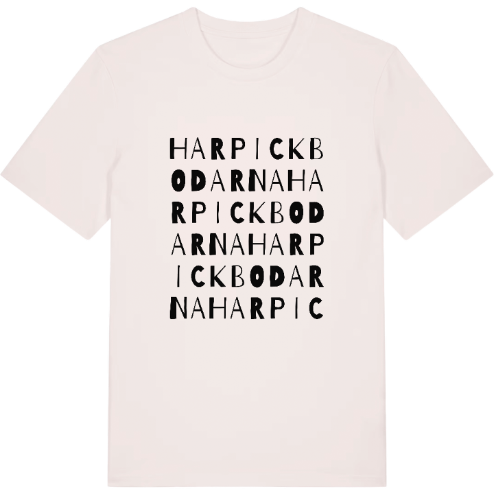 Harpickbodarna ordlek t-shirt – t-shirt från PinShirt