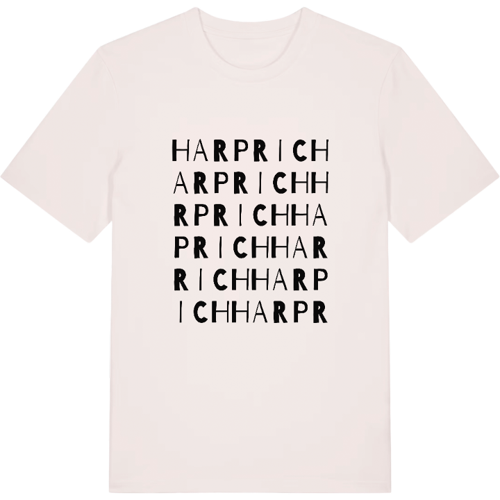 Harprich ordlek t-shirt – t-shirt från PinShirt