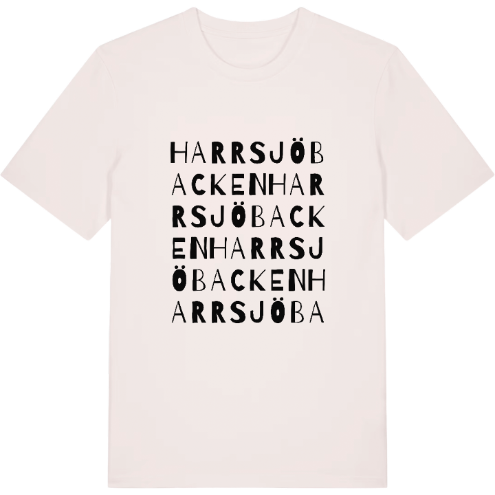 Harrsjöbacken ordlek t-shirt – t-shirt från PinShirt