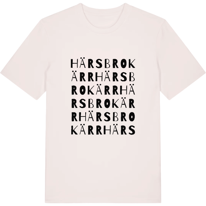 Härsbrokärr ordlek t-shirt – t-shirt från PinShirt