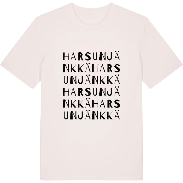 Harsunjänkkä ordlek t-shirt – t-shirt från PinShirt