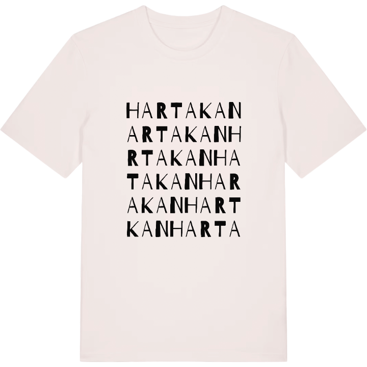 Hartakan ordlek t-shirt – t-shirt från PinShirt