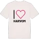 Jag älskar Harvom t-shirt stort tryck