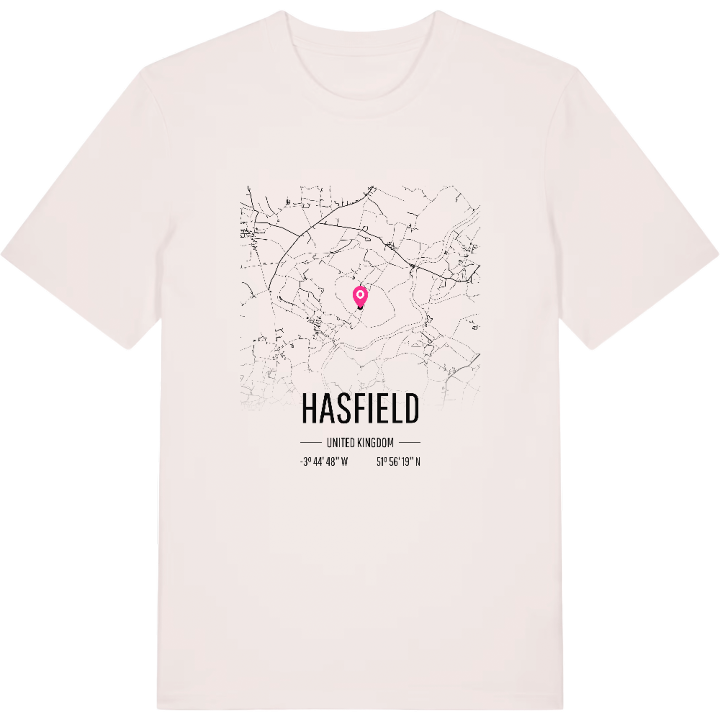 Hasfield karta t-shirt – t-shirt från PinShirt