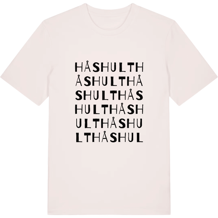 Håshult ordlek t-shirt – t-shirt från PinShirt