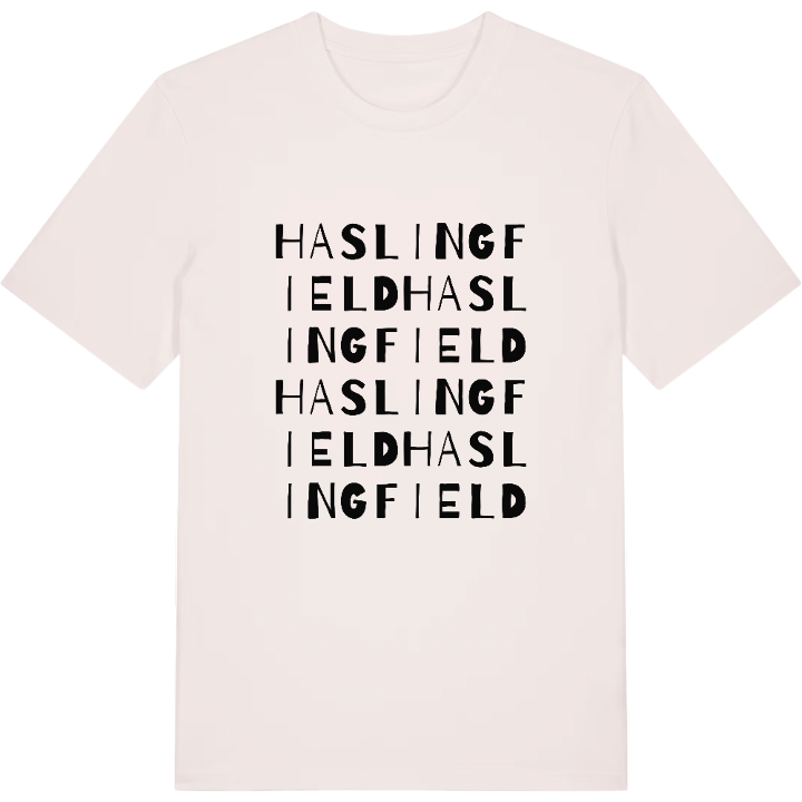 Haslingfield ordlek t-shirt – t-shirt från PinShirt