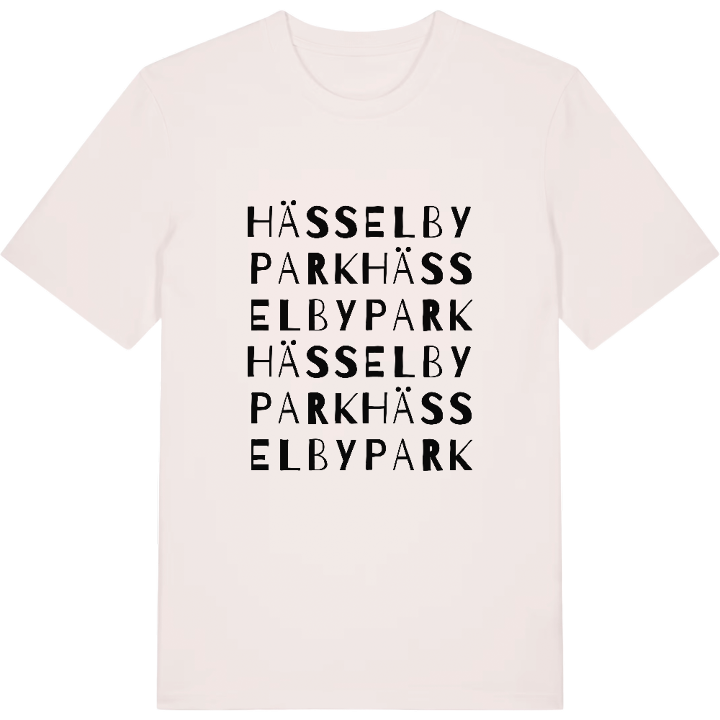 Hässelby park ordlek t-shirt – t-shirt från PinShirt