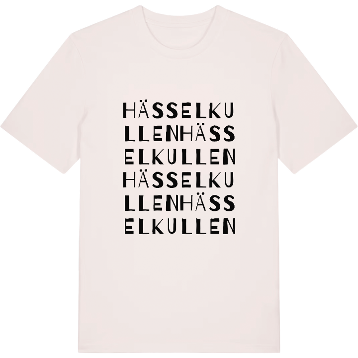 Hässelkullen ordlek t-shirt – t-shirt från PinShirt