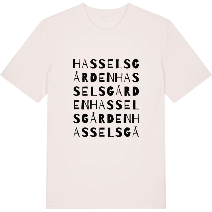 Hasselsgården ordlek t-shirt – t-shirt från PinShirt
