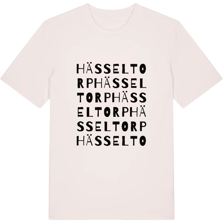 Hässeltorp ordlek t-shirt – t-shirt från PinShirt