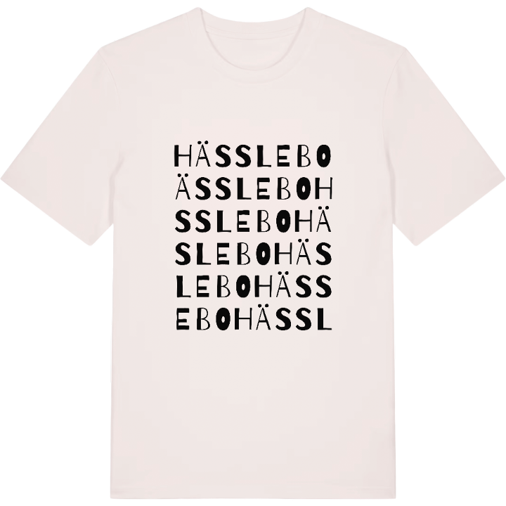 Hässlebo ordlek t-shirt – t-shirt från PinShirt