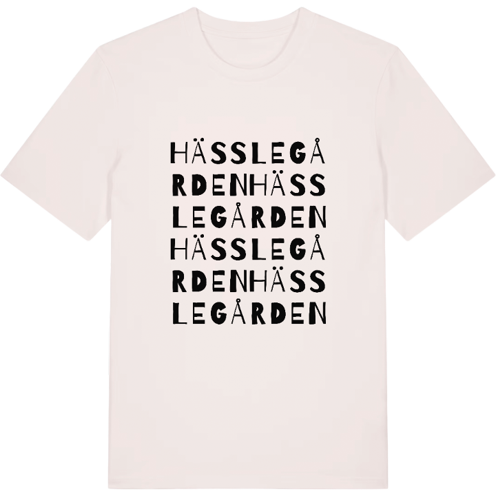 Hässlegården ordlek t-shirt – t-shirt från PinShirt