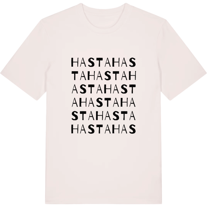Hasta ordlek t-shirt – t-shirt från PinShirt