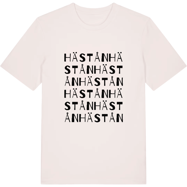 Hästån ordlek t-shirt – t-shirt från PinShirt