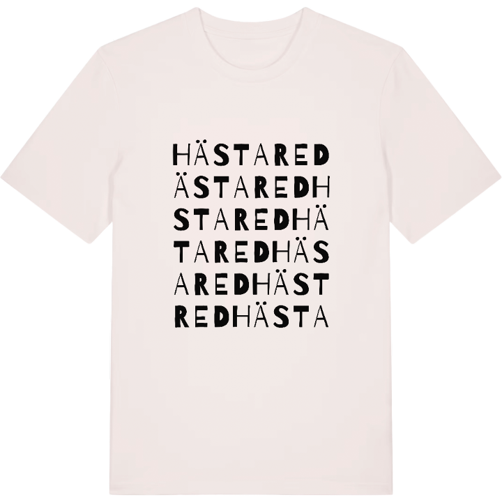 Hästared ordlek t-shirt – t-shirt från PinShirt