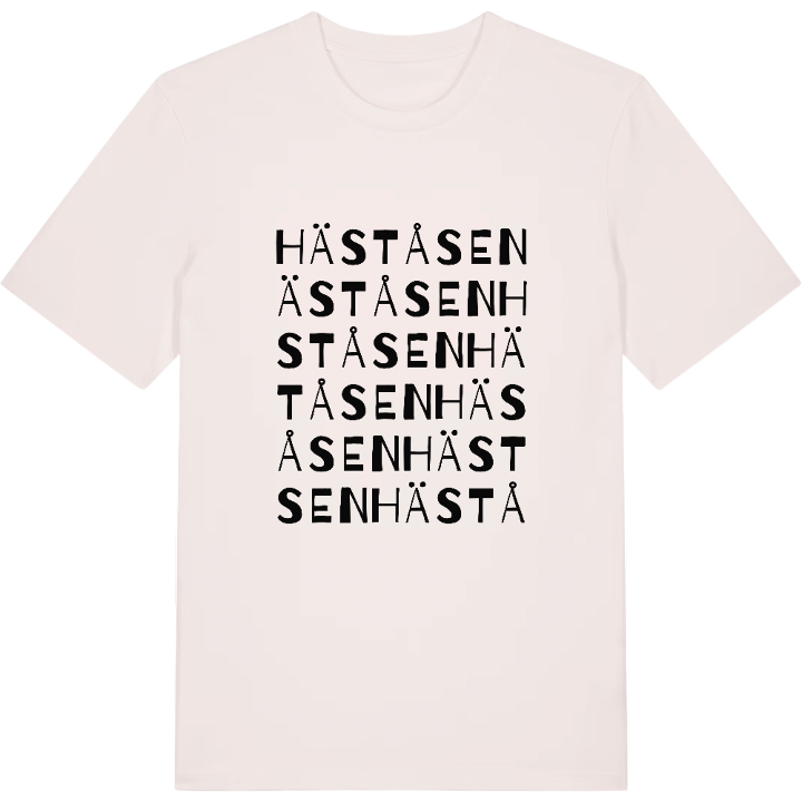 Häståsen ordlek t-shirt – t-shirt från PinShirt