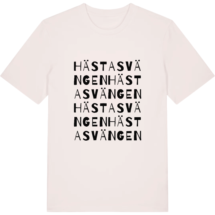 Hästasvängen ordlek t-shirt – t-shirt från PinShirt