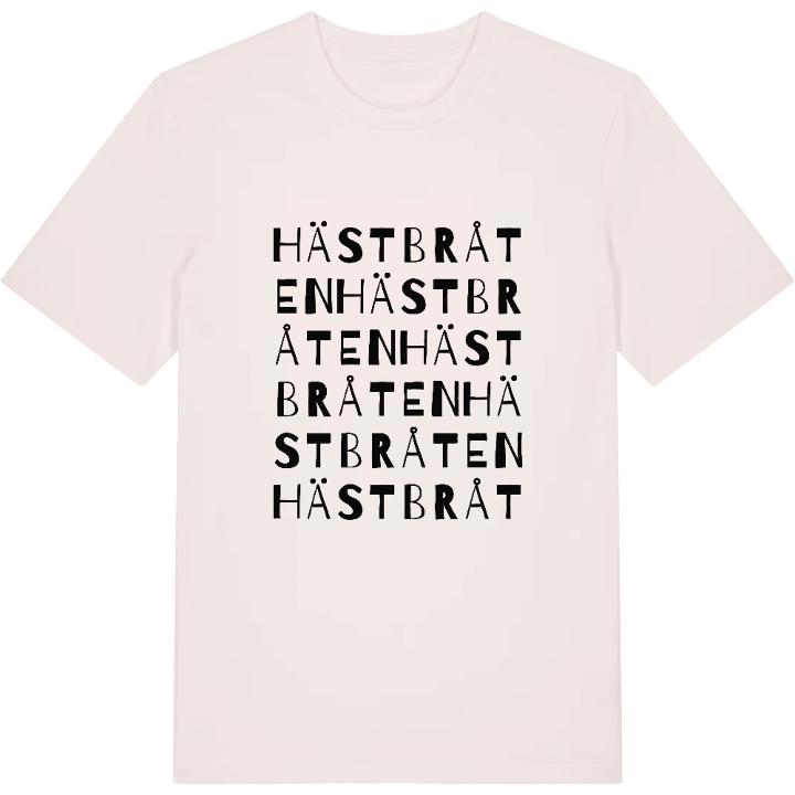Hästbråten ordlek t-shirt – t-shirt från PinShirt