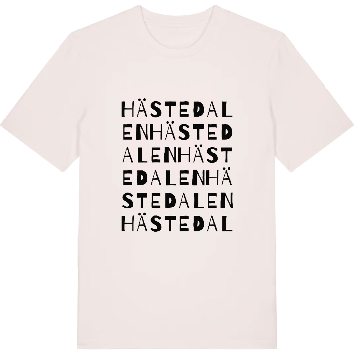 Hästedalen ordlek t-shirt – t-shirt från PinShirt