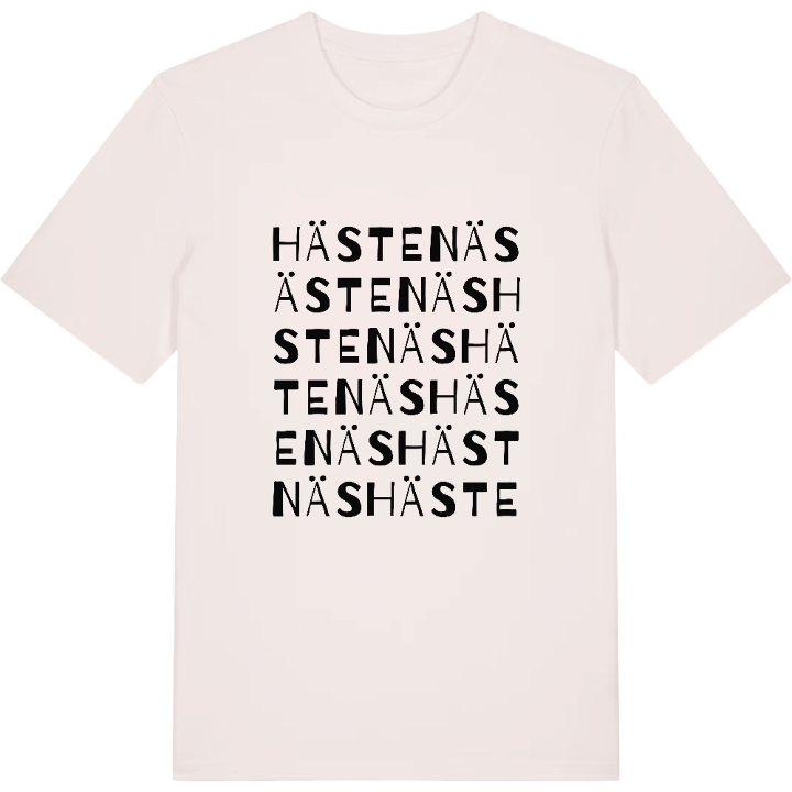 Hästenäs ordlek t-shirt – t-shirt från PinShirt