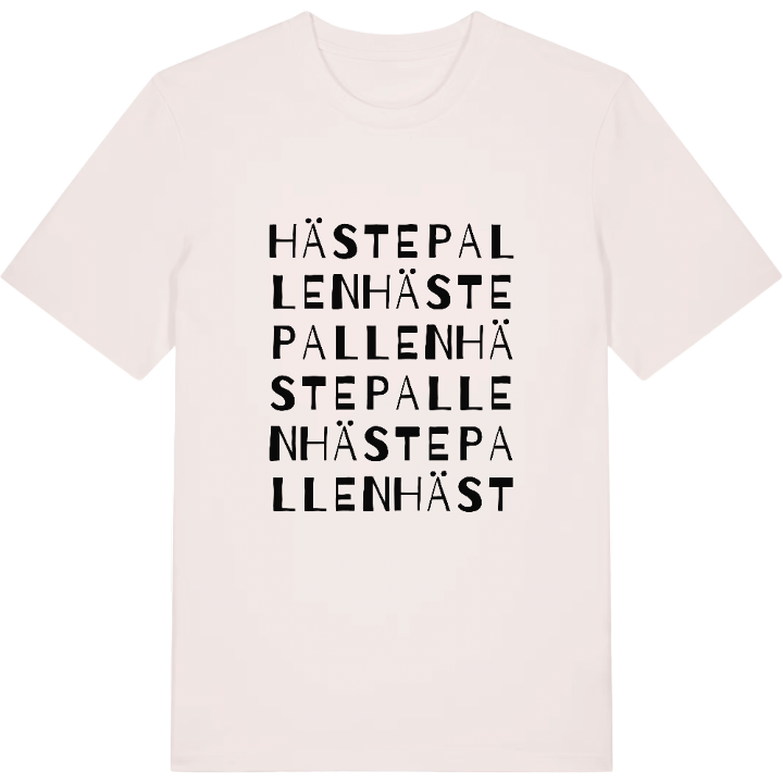 Hästepallen ordlek t-shirt – t-shirt från PinShirt