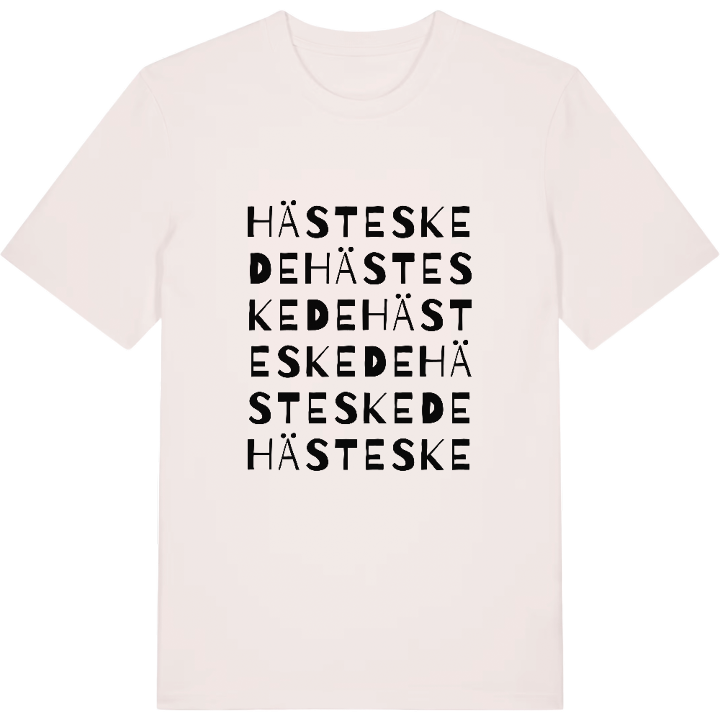 Hästeskede ordlek t-shirt – t-shirt från PinShirt