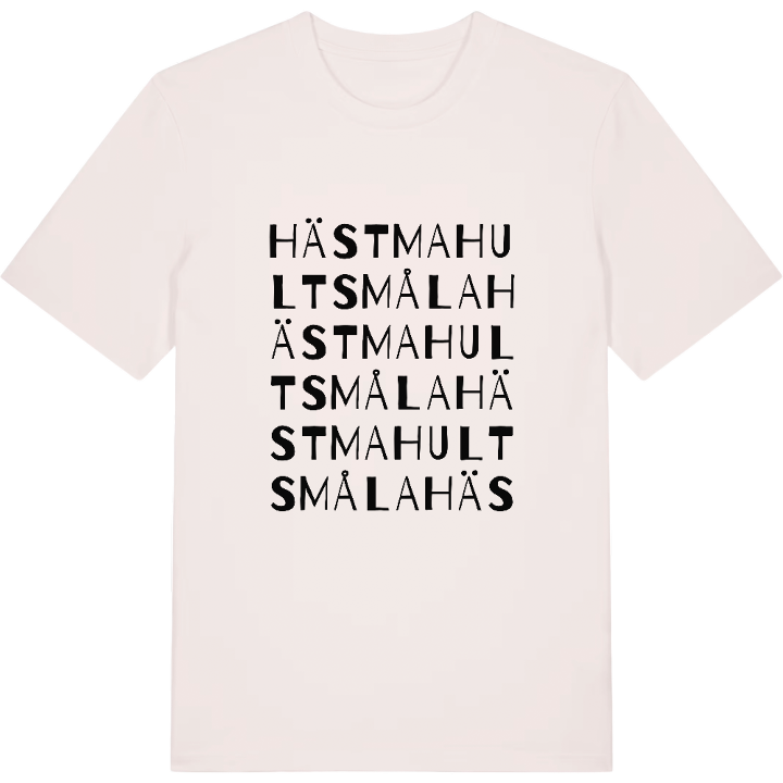 Hästmahultsmåla ordlek t-shirt – t-shirt från PinShirt