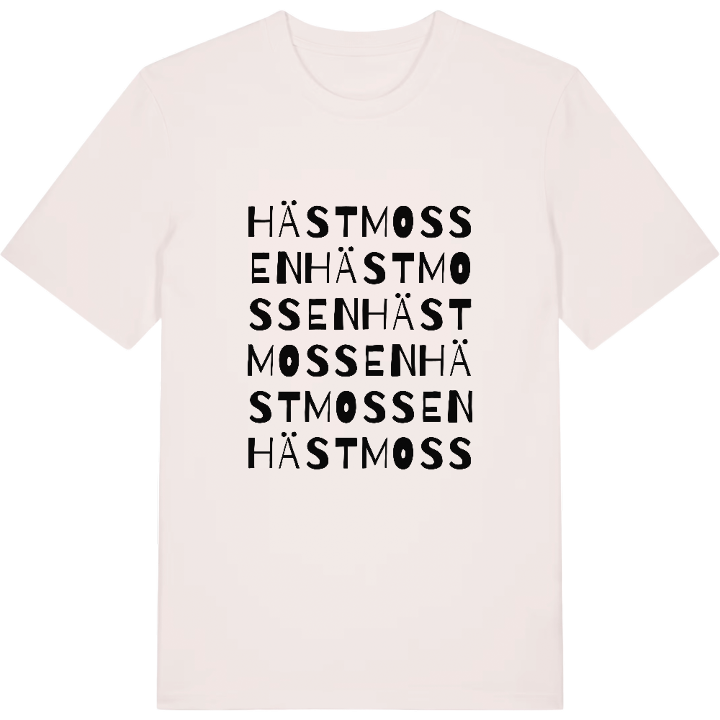 Hästmossen ordlek t-shirt – t-shirt från PinShirt