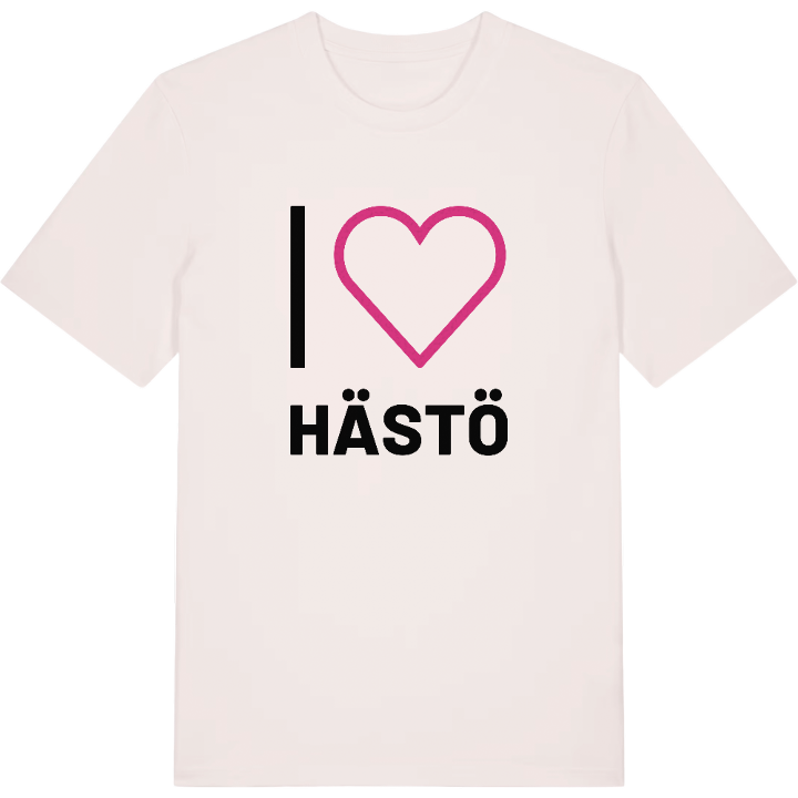 Jag älskar Hästö t-shirt stort tryck – t-shirt från PinShirt