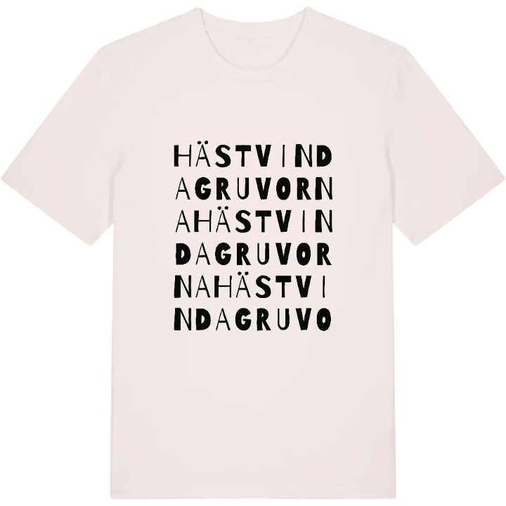 Hästvindagruvorna ordlek t-shirt – t-shirt från PinShirt