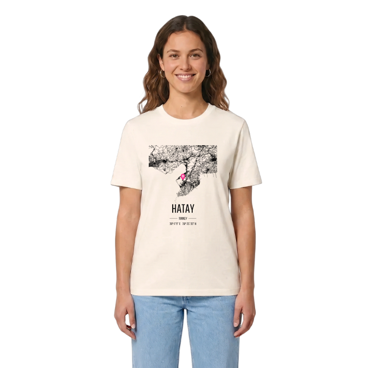 Hatay karta t-shirt – t-shirt från PinShirt