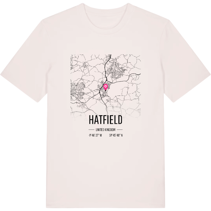 Hatfield karta t-shirt – t-shirt från PinShirt