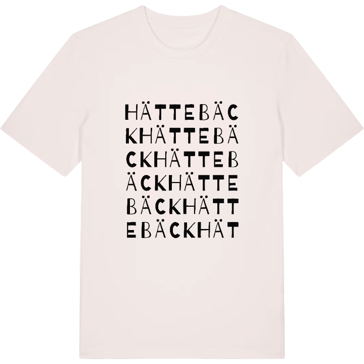 Hättebäck ordlek t-shirt – t-shirt från PinShirt