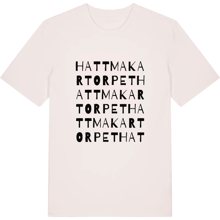 Hattmakartorpet ordlek t-shirt – t-shirt från PinShirt