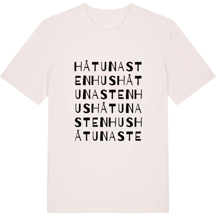 Håtuna stenhus ordlek t-shirt – t-shirt från PinShirt